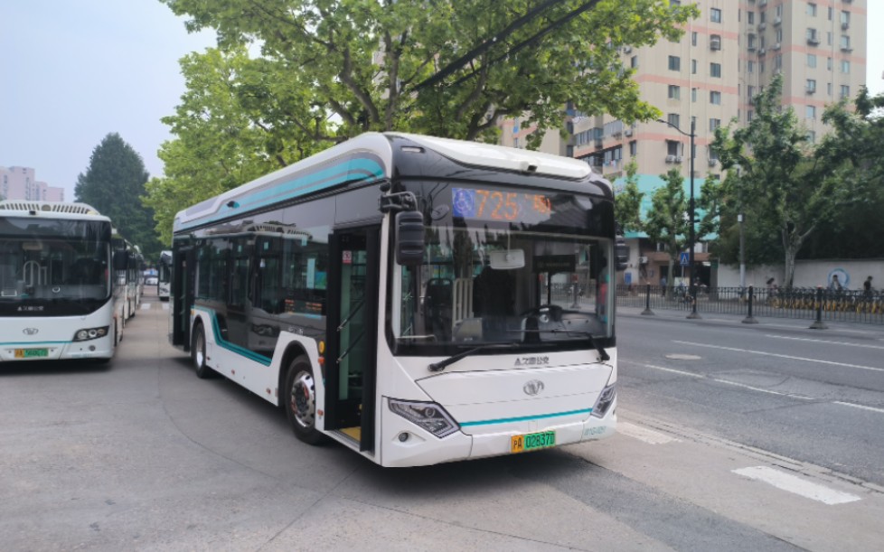 上海公交 巴士二公司 725路 w1g 运行实录