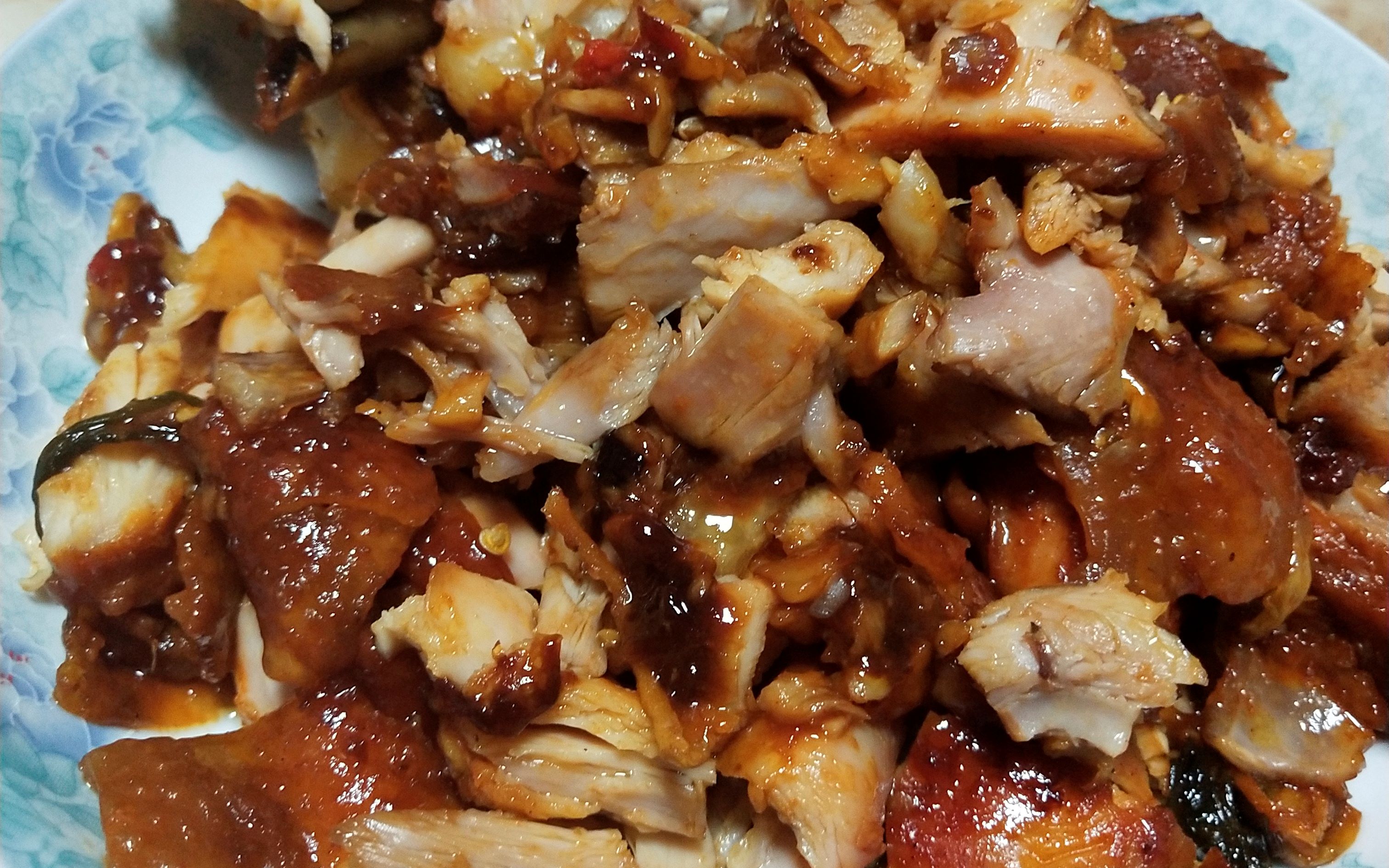 极简家庭版 烤箱烤奥尔良鸡腿