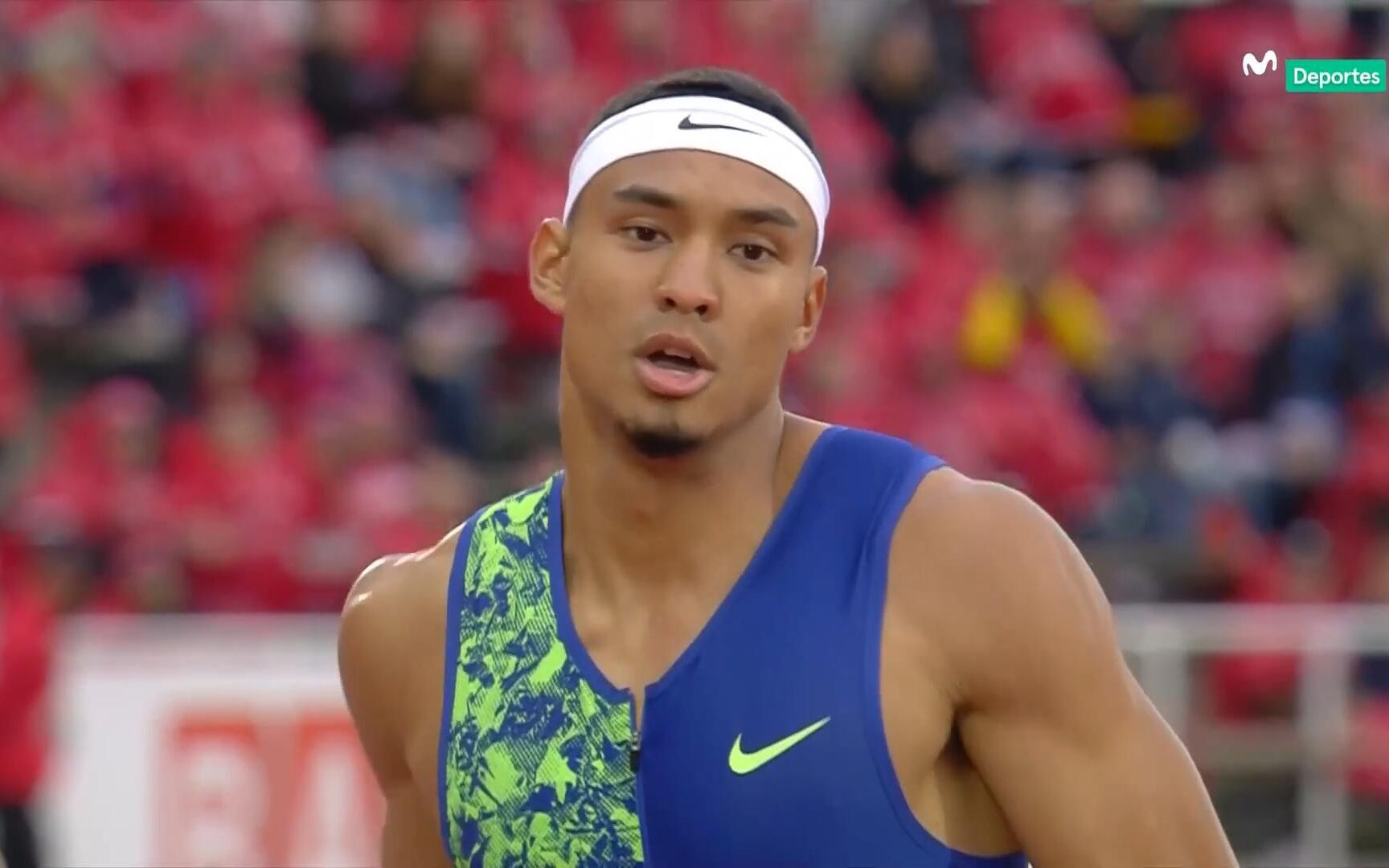 2019斯德哥尔摩站钻石赛男子400米 迈克尔诺曼低温雨天44.