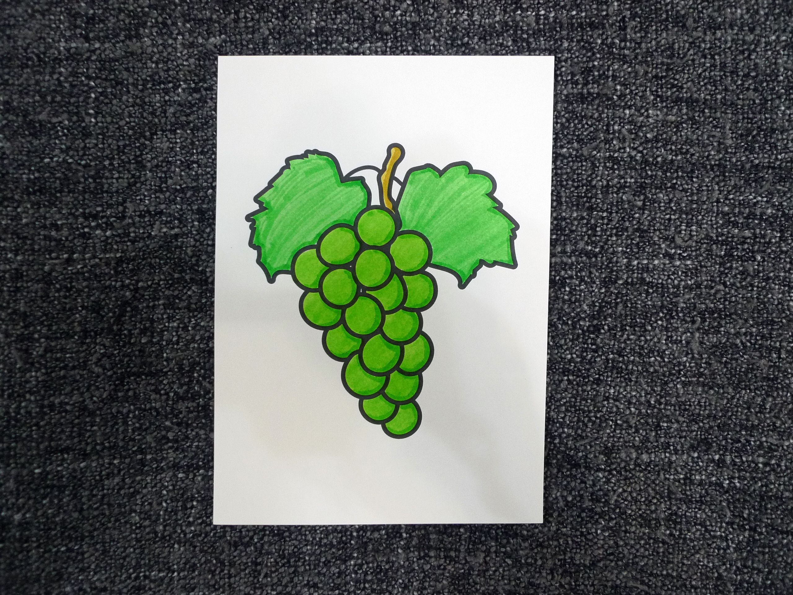 一套30款水果的涂色书,青色的葡萄99放松时间