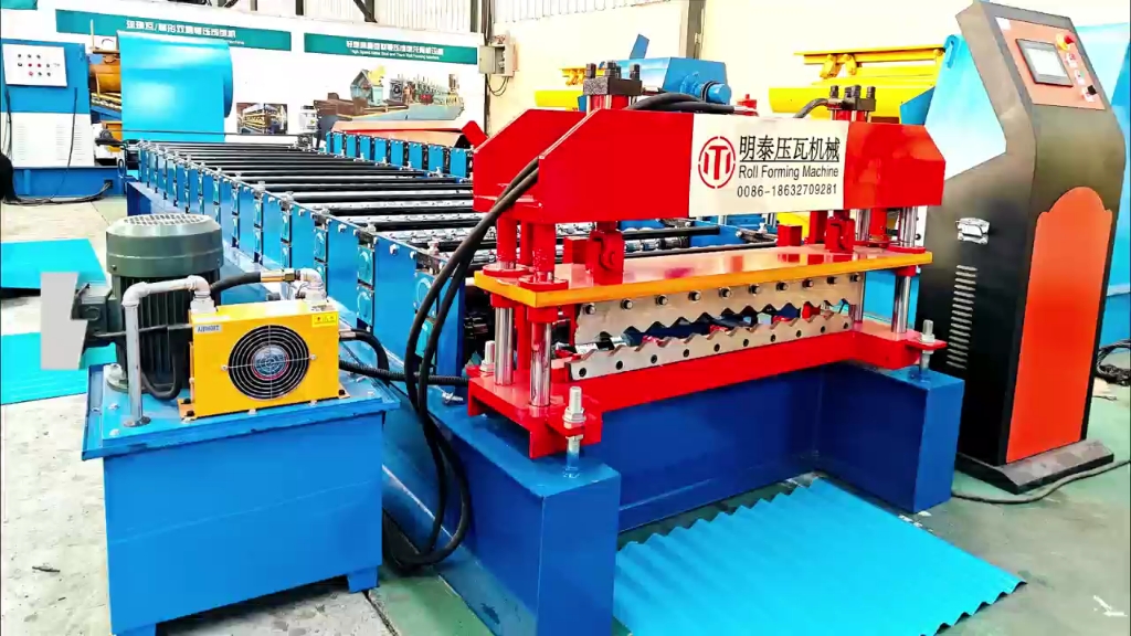 836屋面板彩钢瓦成型机