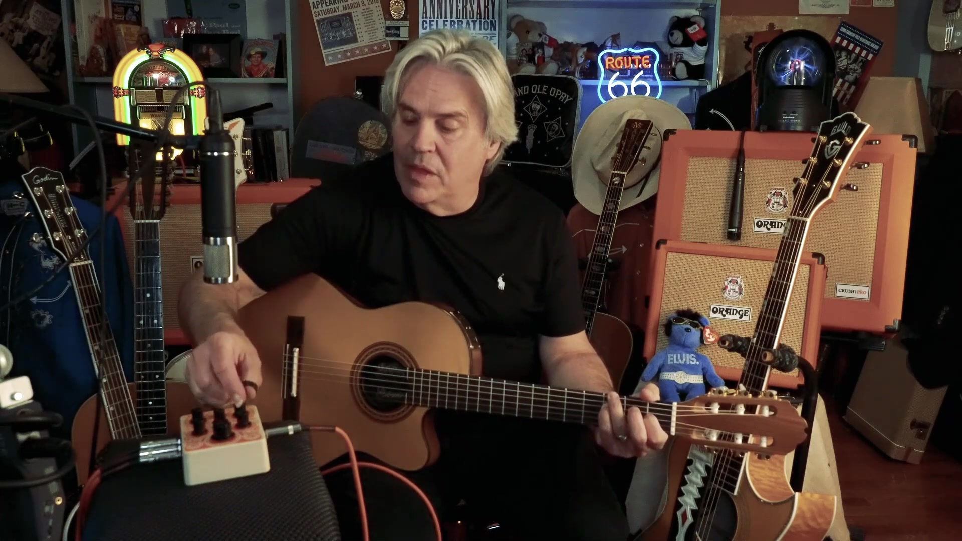 【原音空間】結他大師doyle dykes示範orange acoustic pedal木結他