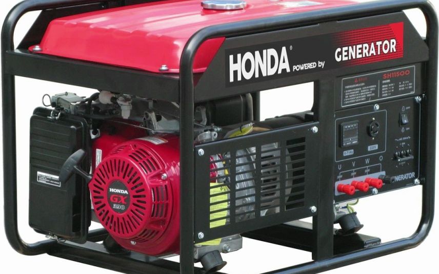 本田动力10kw汽油发电机电启动 便携式小型本田发电机