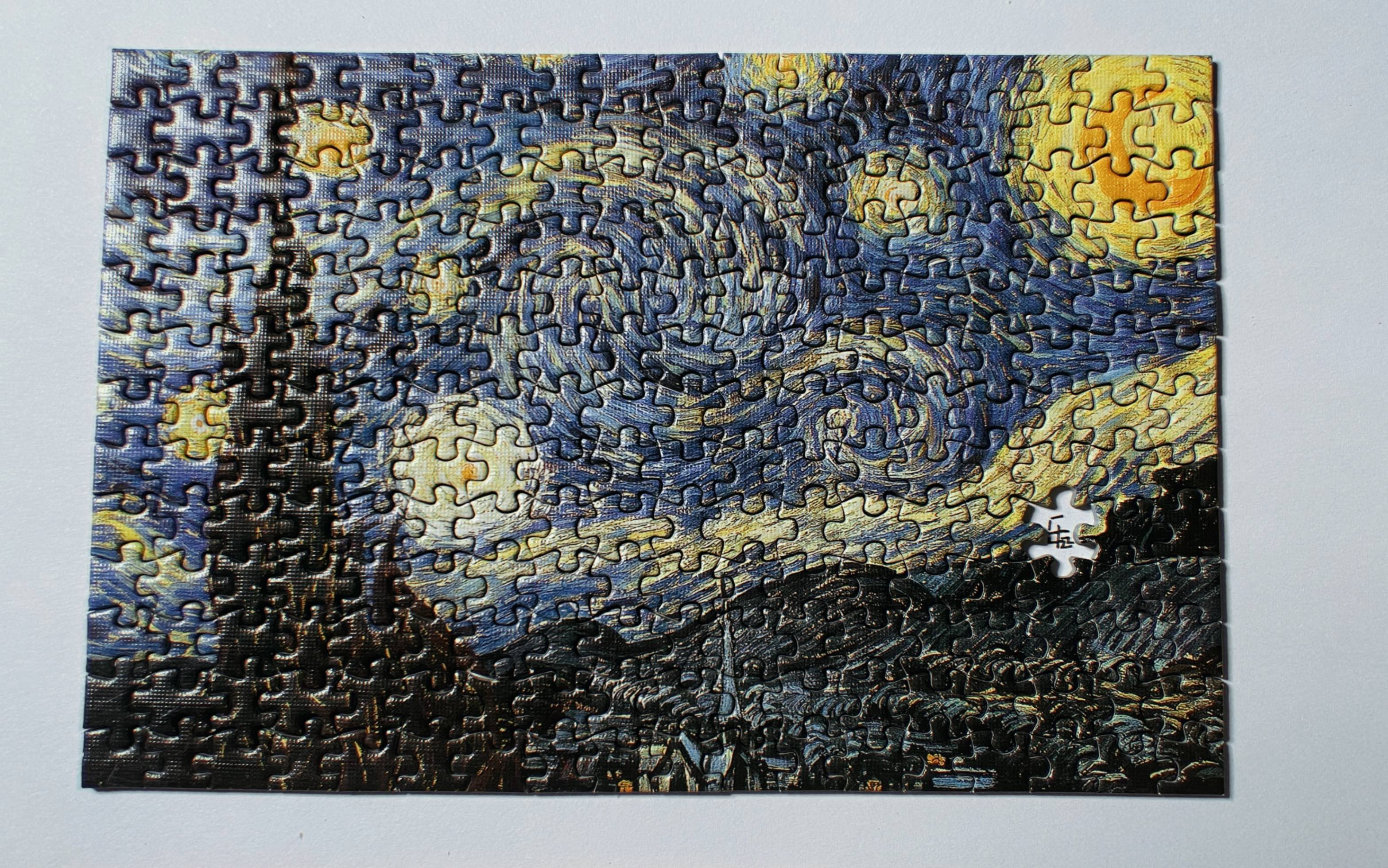 【拼图】梵高 星空