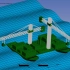 海洋湖泊船舶频域分析、风流浪时域分析软件AQWA-1建模
