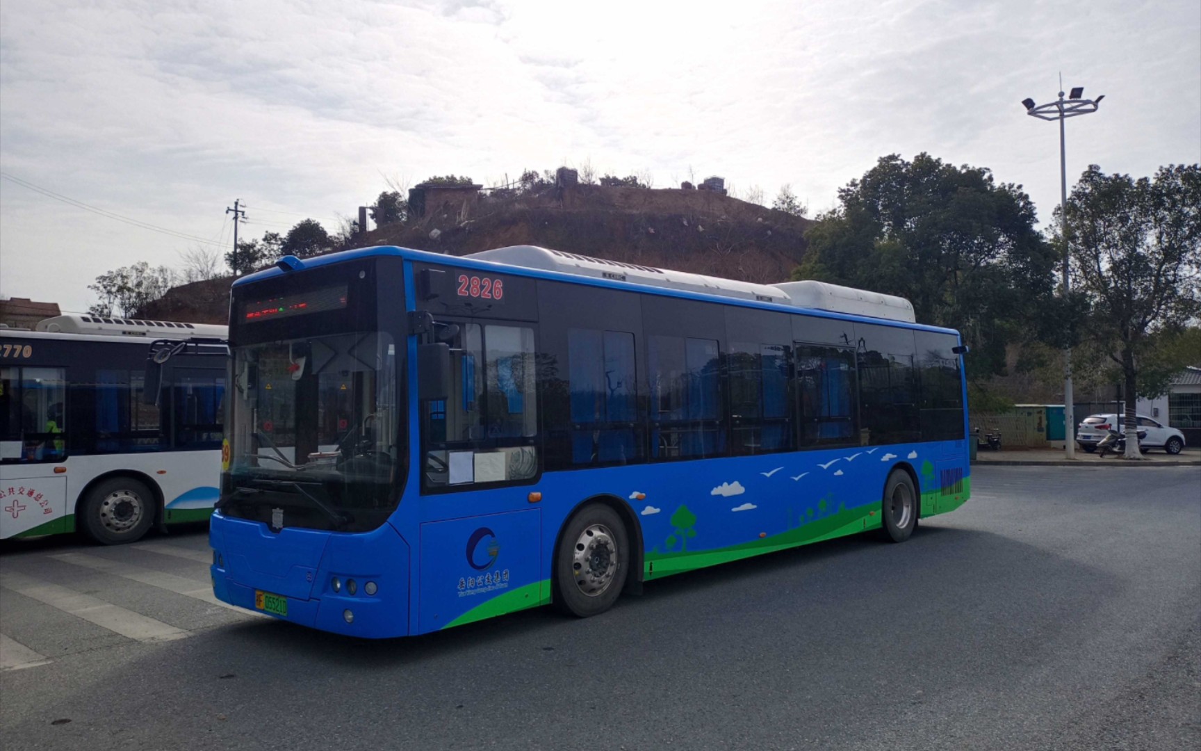 【岳阳公交59路】 前方展望 pov 湖滨总站-洛王变电站