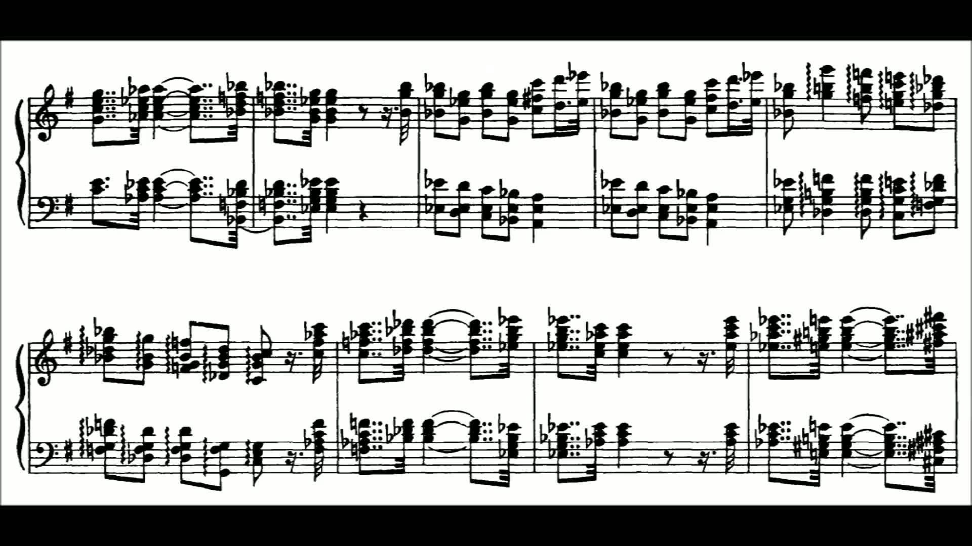 [图]柴可夫斯基 G大调钢琴奏鸣曲 Tchaikovsky Grand Sonata in G Major (Moog)