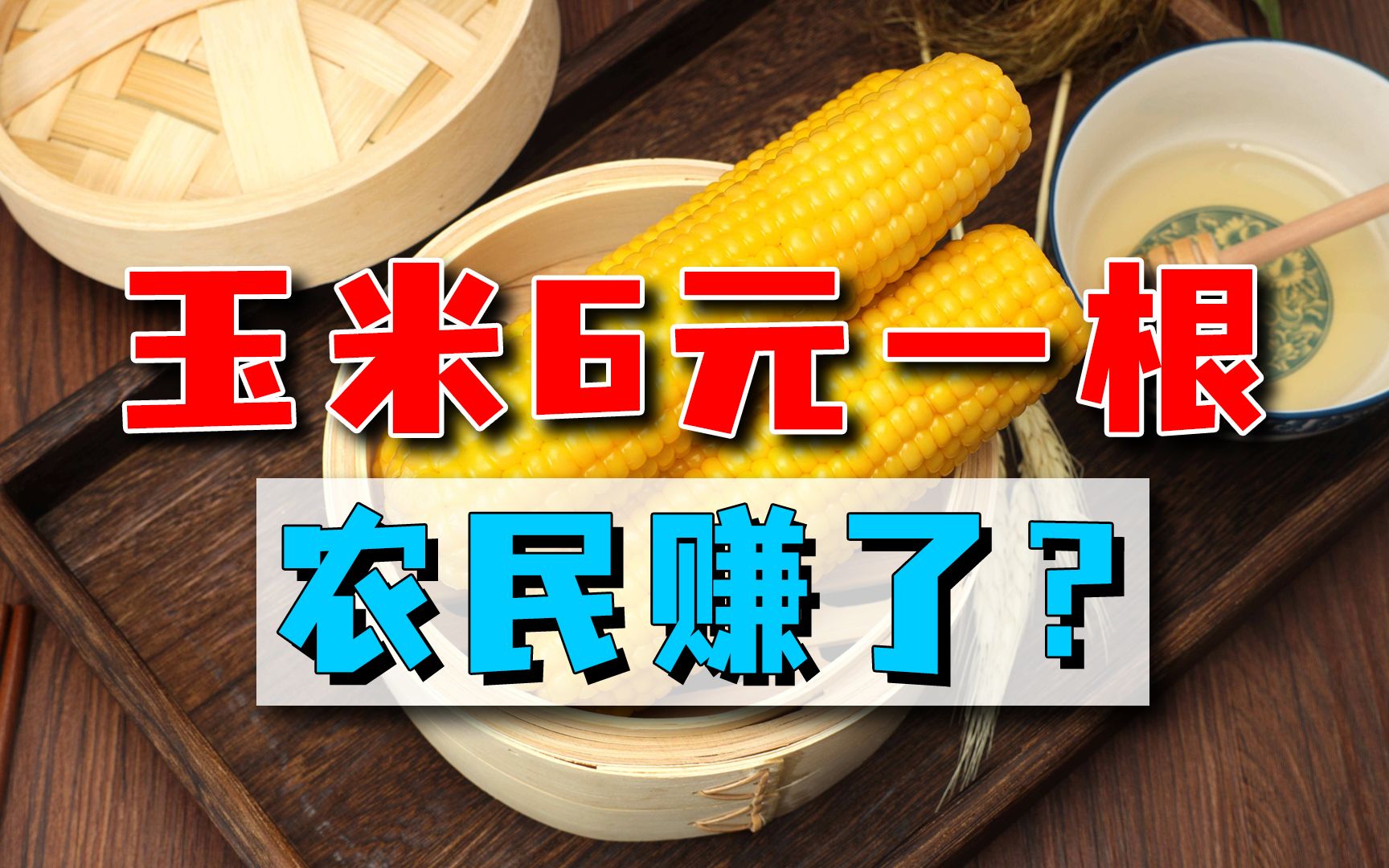 新东方玉米 6 元一根,谷贱伤农的感人故事,农民赚到了吗哔哩哔哩bilibili