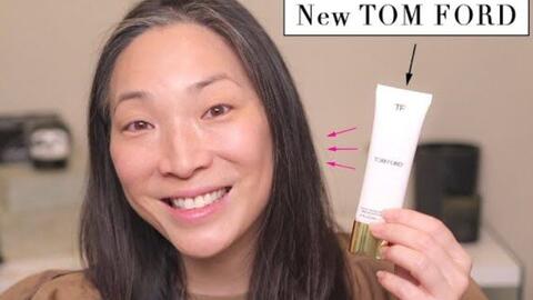 Michele Wang☆TOMFORD - NEW Soleil Glow Tinted Moisturizer  withComparisonSwatches-哔哩哔哩