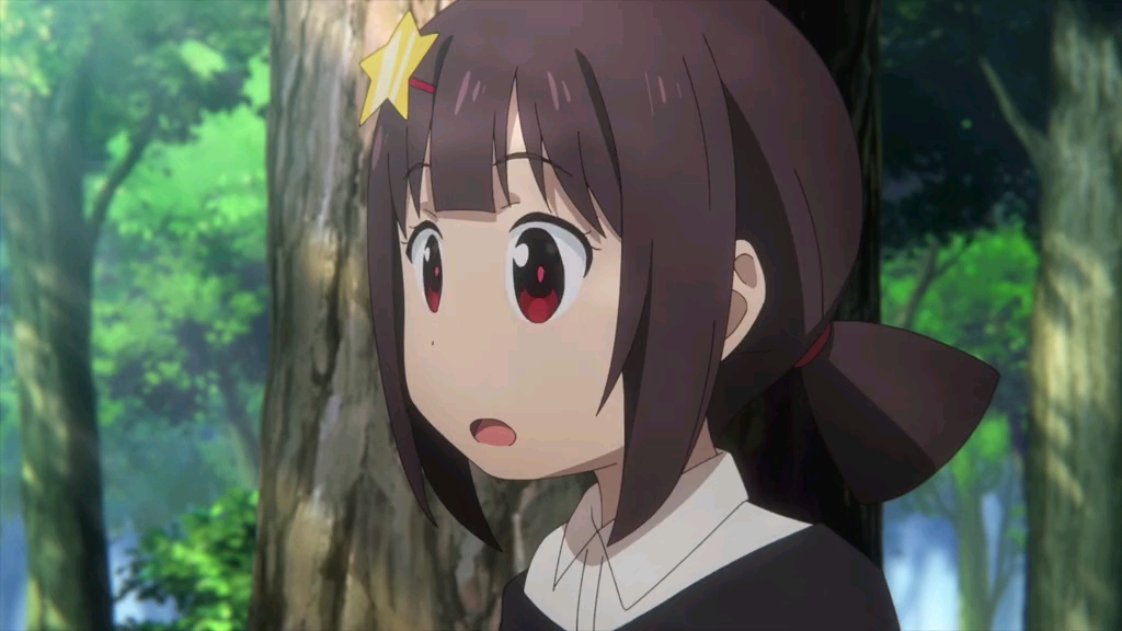 "随便一帧都是表情包的惠惠妹妹,米米超级可爱~"