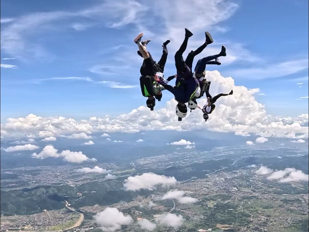 鹰飞跳伞广东罗定基地 #跳伞执照 #uspa #鹰飞跳伞