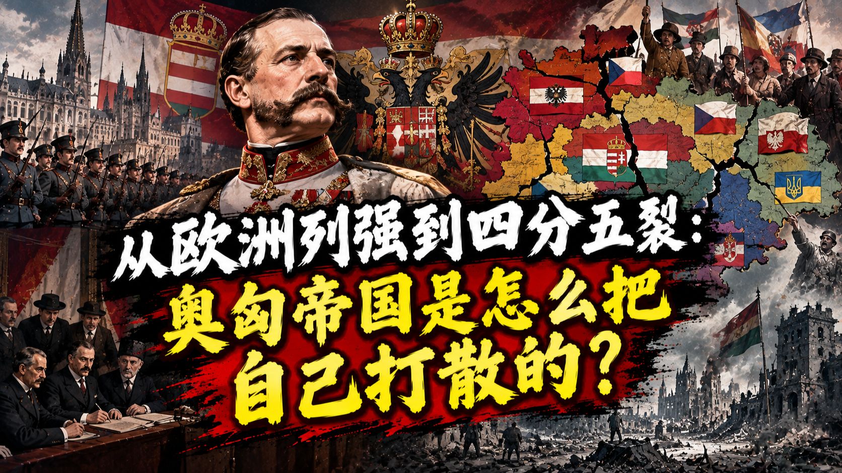 从欧洲列强到四分五裂：奥匈帝国是怎么把自己打散的？
