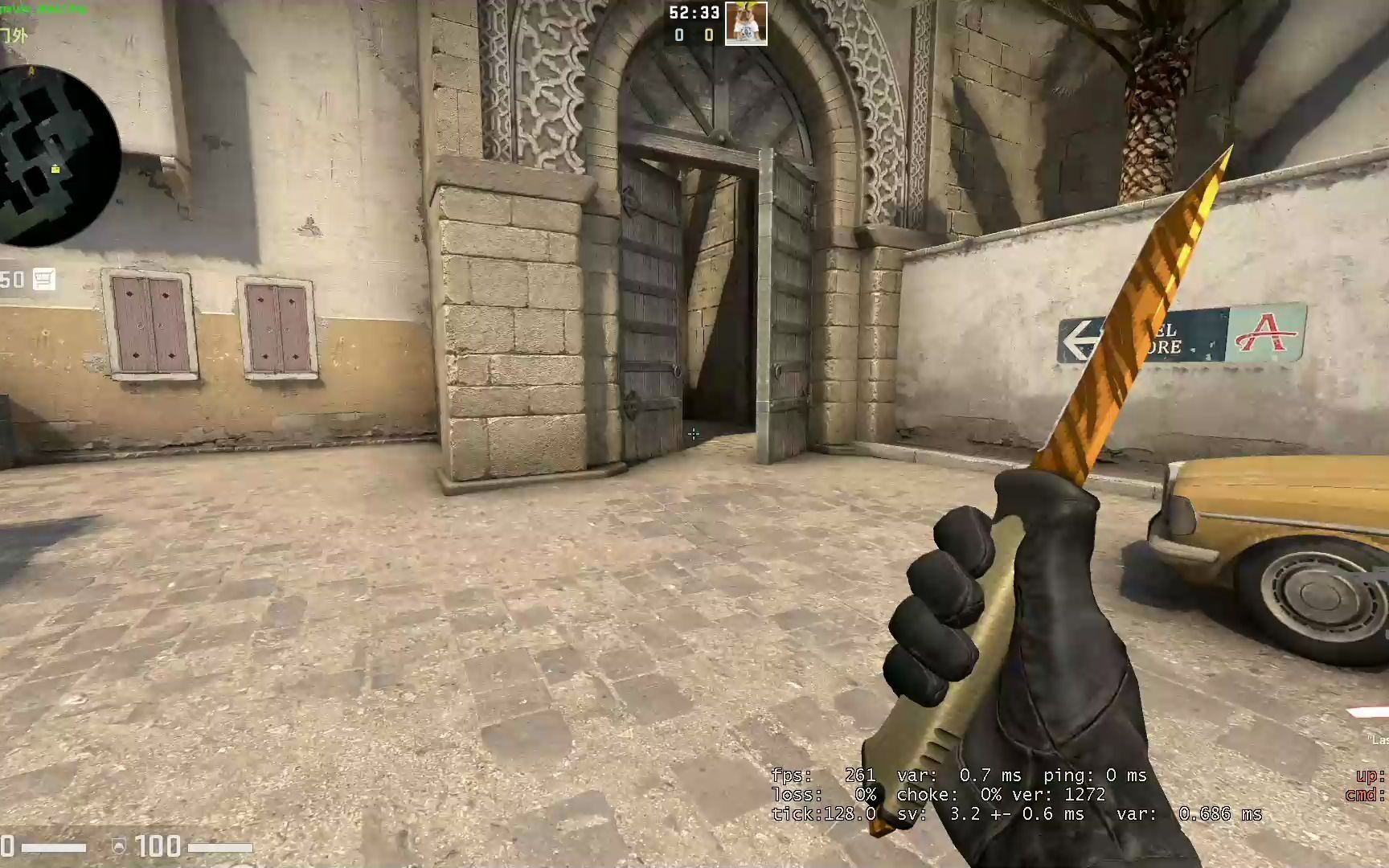 csgo单人上a门箱子