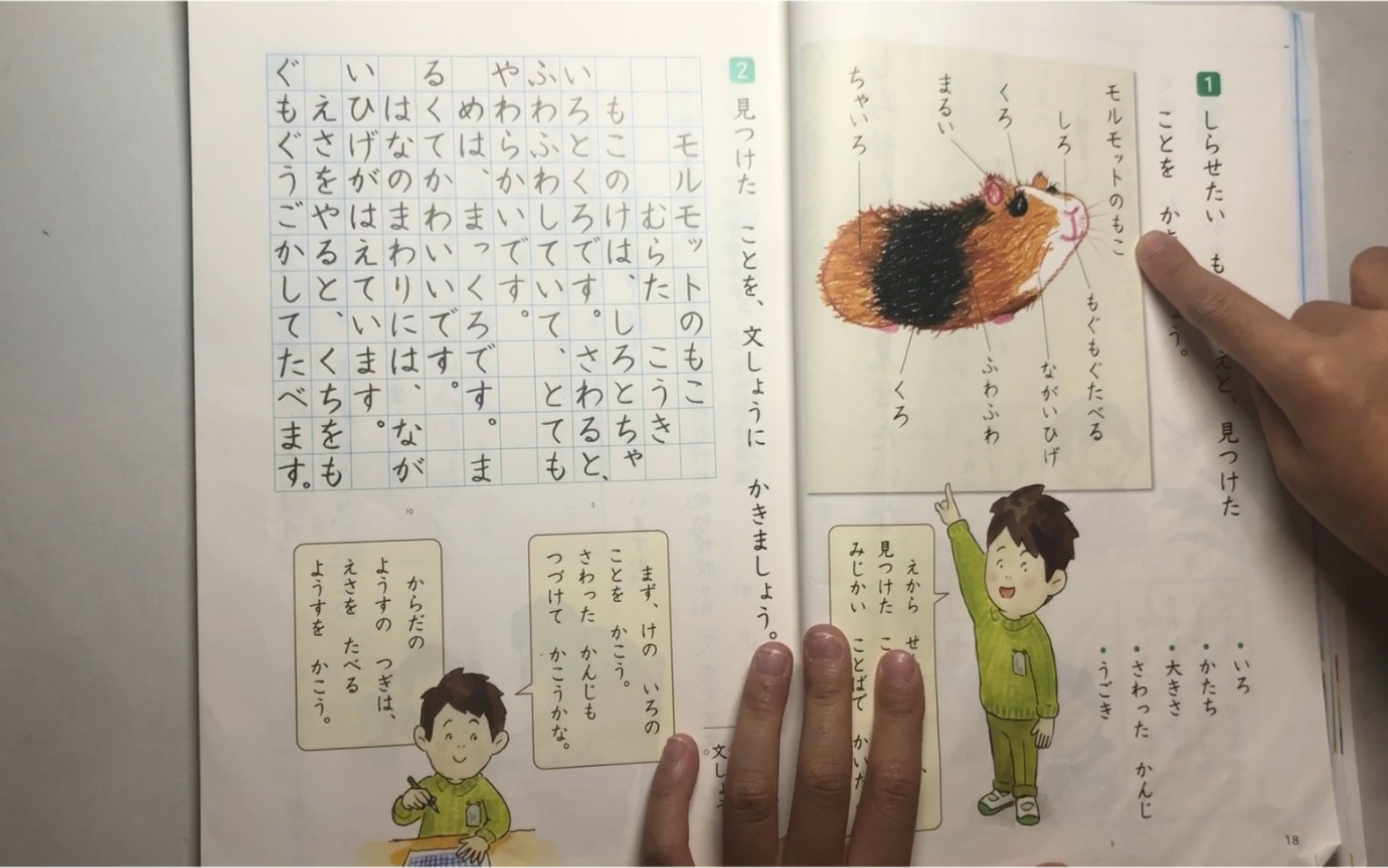 日语的“男”字怎么写?日本小学一年级课文《知らせたいな 见せたいな》哔哩哔哩bilibili