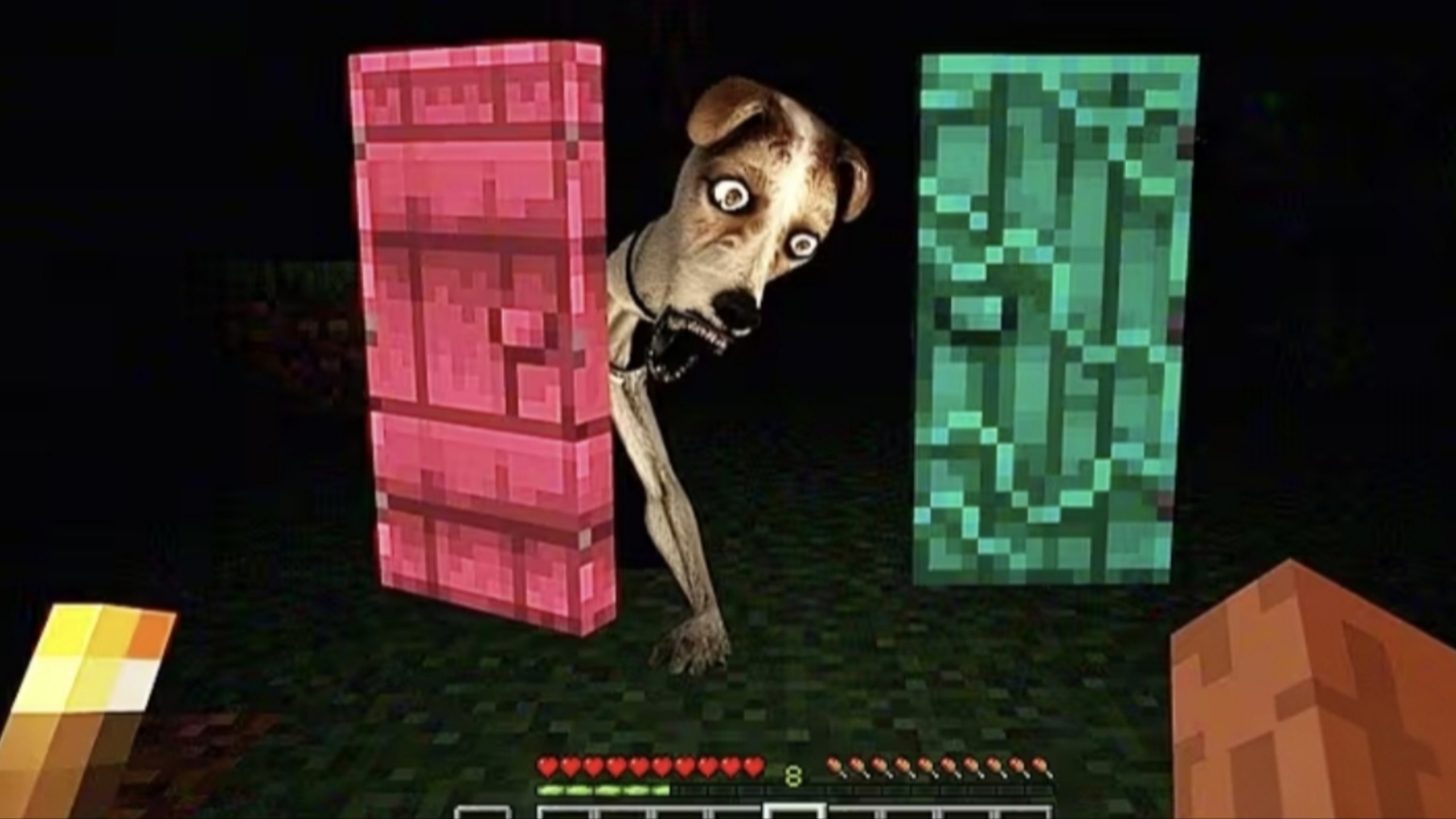 Minecraft：Look out 3d第三次模组试玩-Two doors