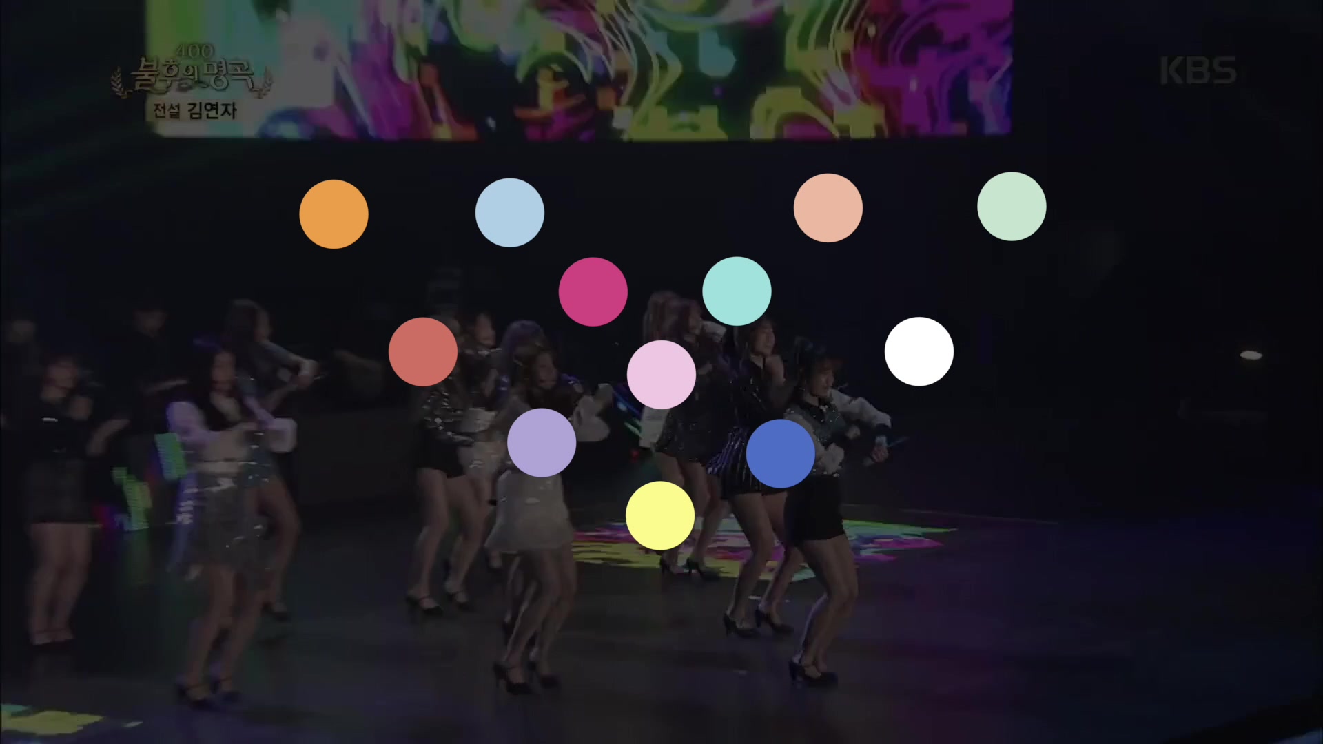 iz*one 不朽的名曲 爱神派对 走位动画