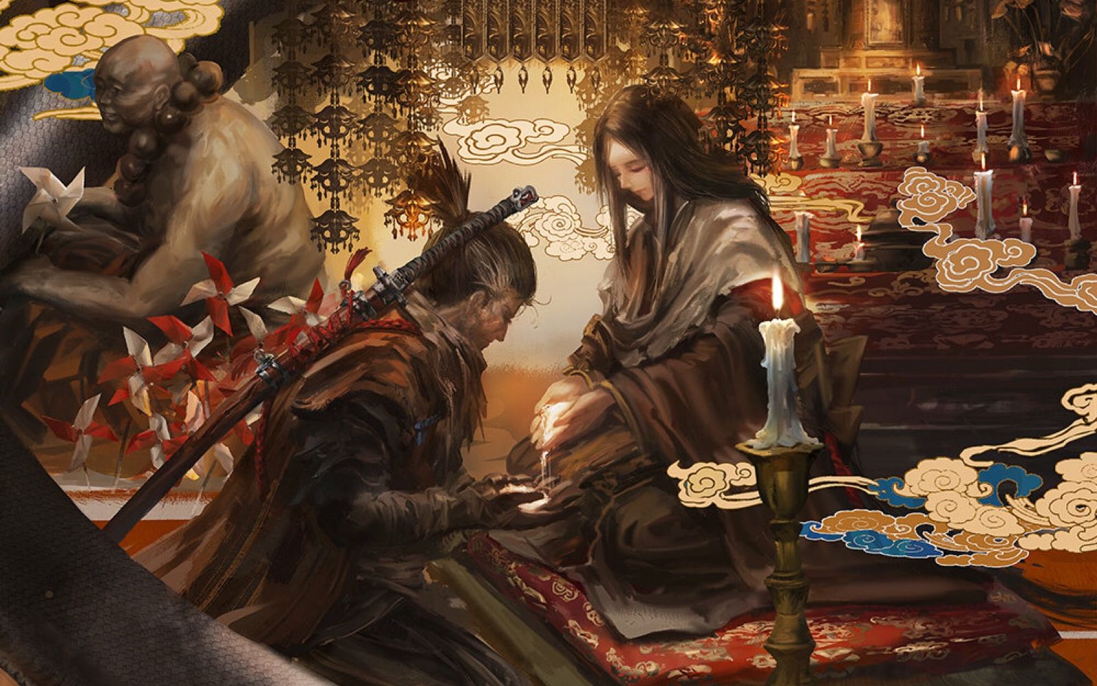 只狼结局 龙之返乡