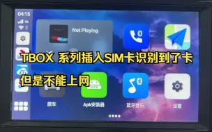 Download Video: TBOX 系列_插入SIM卡识别到了卡，但是不能上网-解决办法