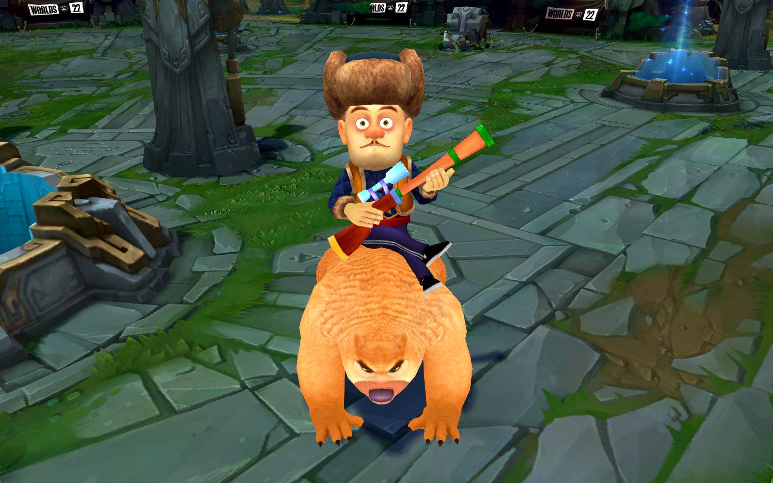 【lol】光头强:骑上小熊熊去打仗吗?96