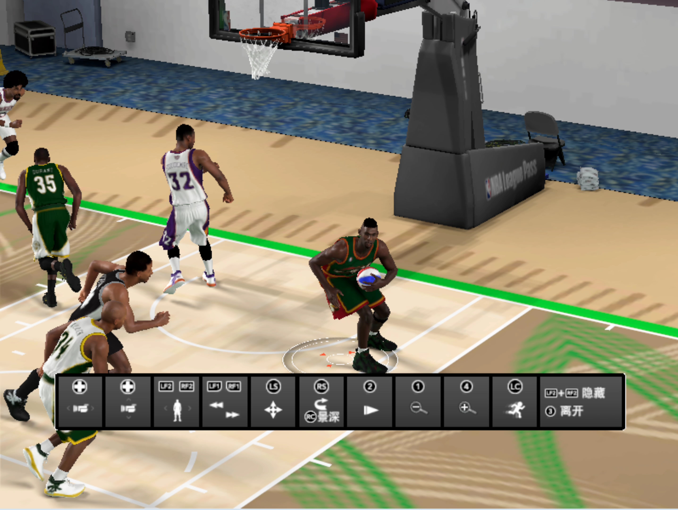 nba2k20自己改球馆,去除主宰和手感冰冷功能,修改规则和进攻时间等