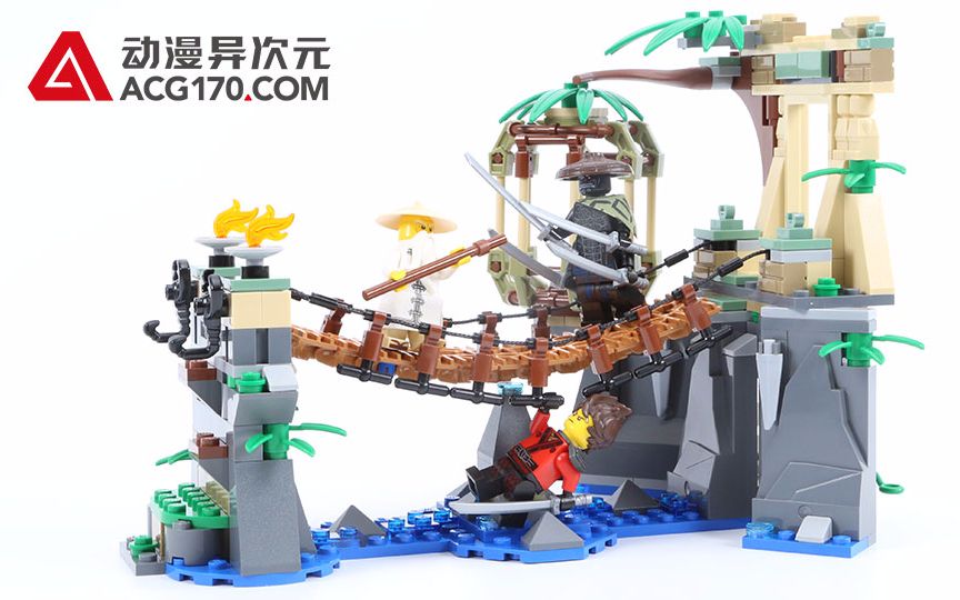 【动漫异次元】乐高LEGO 幻影忍者大电影 70608 忍者大师命运大决战