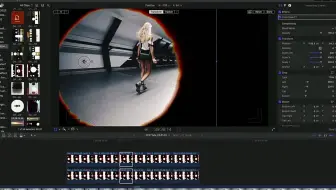 FCPX插件-20个创意炫酷复古胶片灼烧穿孔混乱转场过渡RN AI Transitions