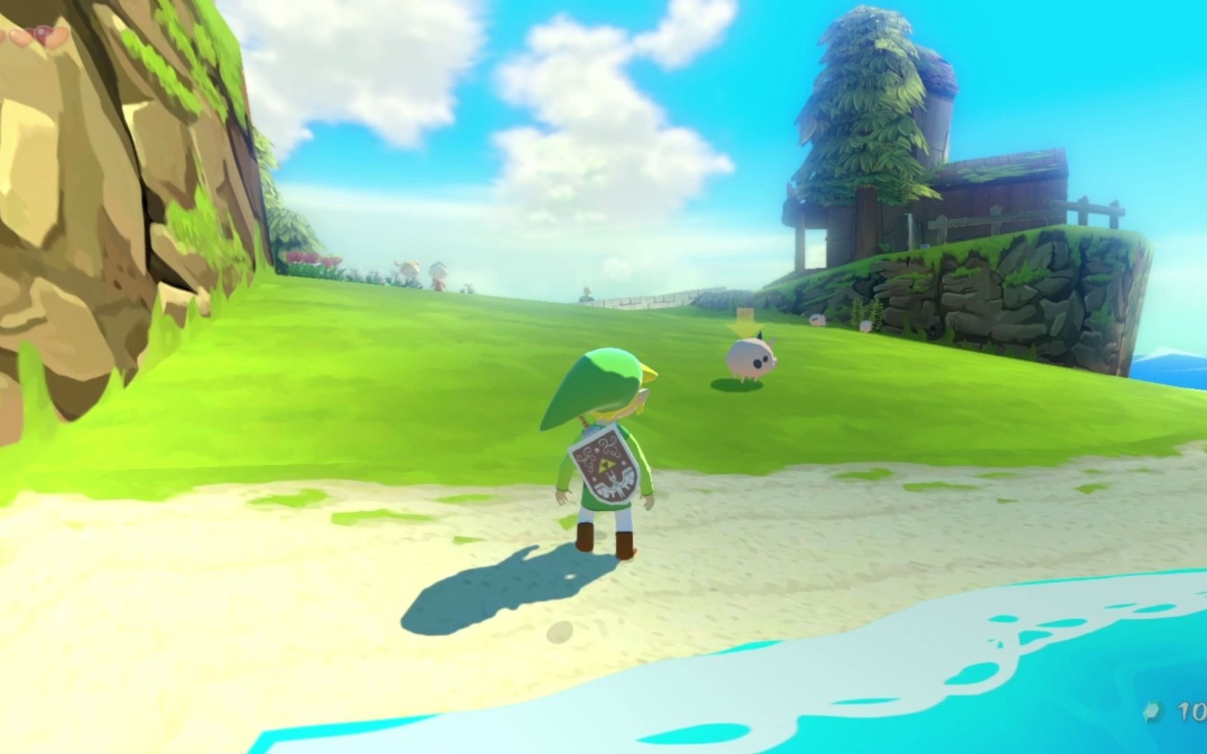 wiiu 塞尔达传说风之杖 hd 实况p4