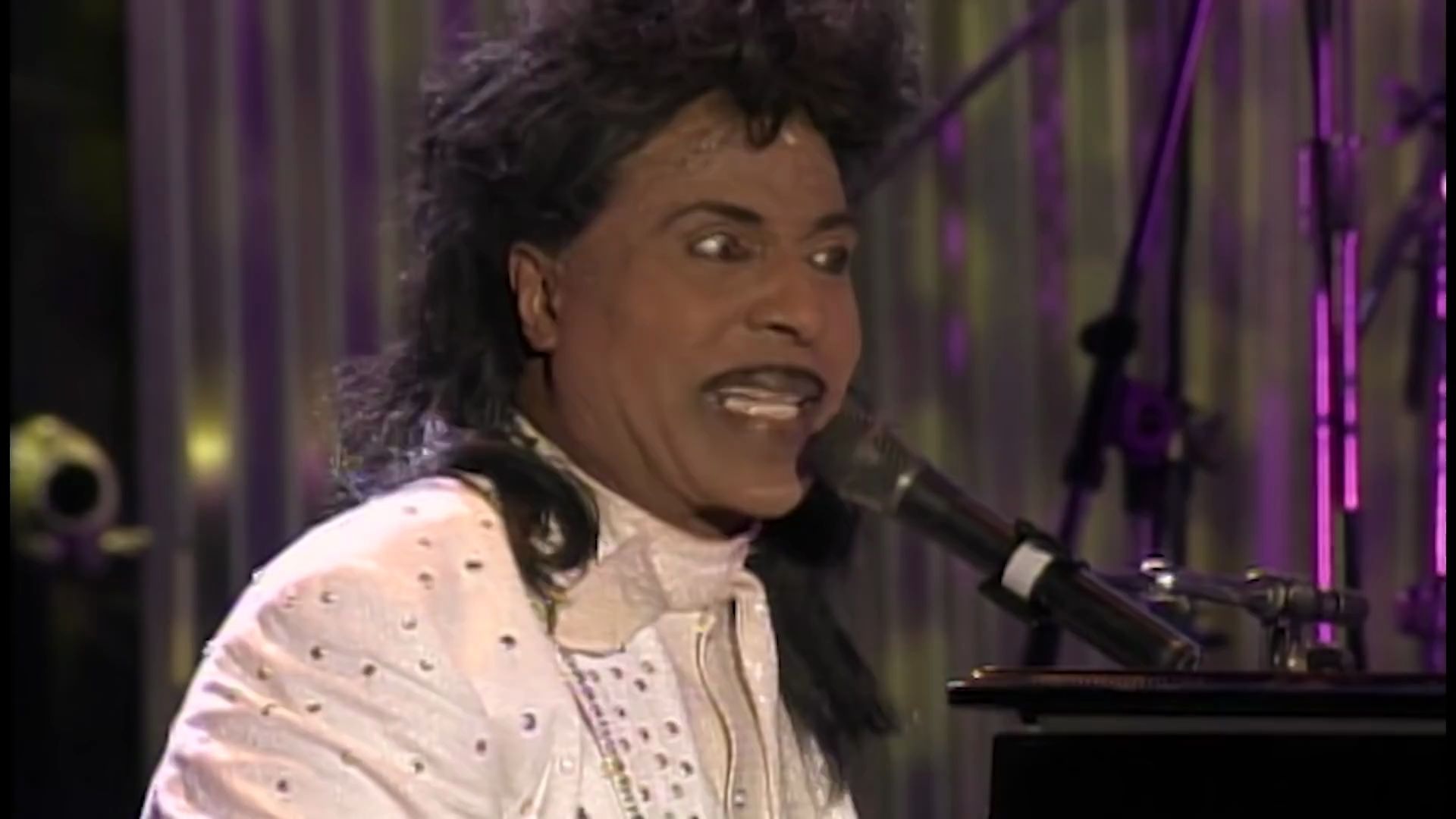 [图]【史上顶级摇滚士All Time】Little Richard performs Tutti Frutti the Concert for the Rock