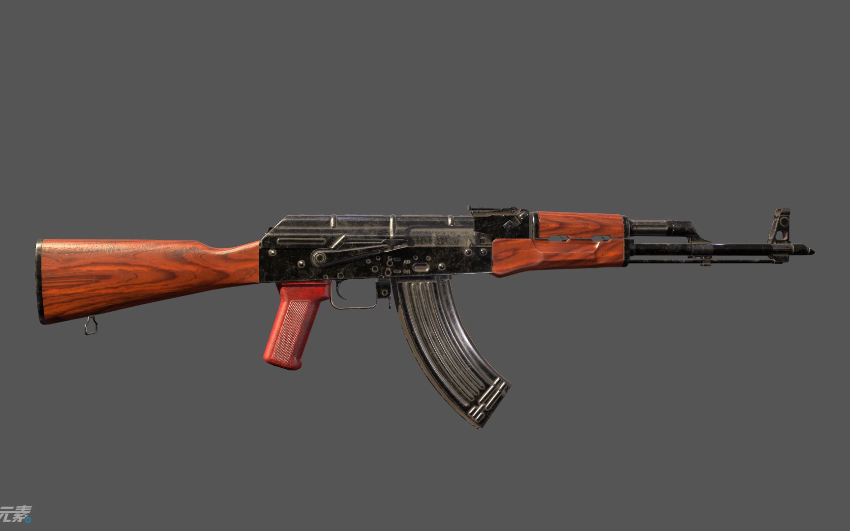 教你用3dmax从0基础开始做98k模型萌新必学