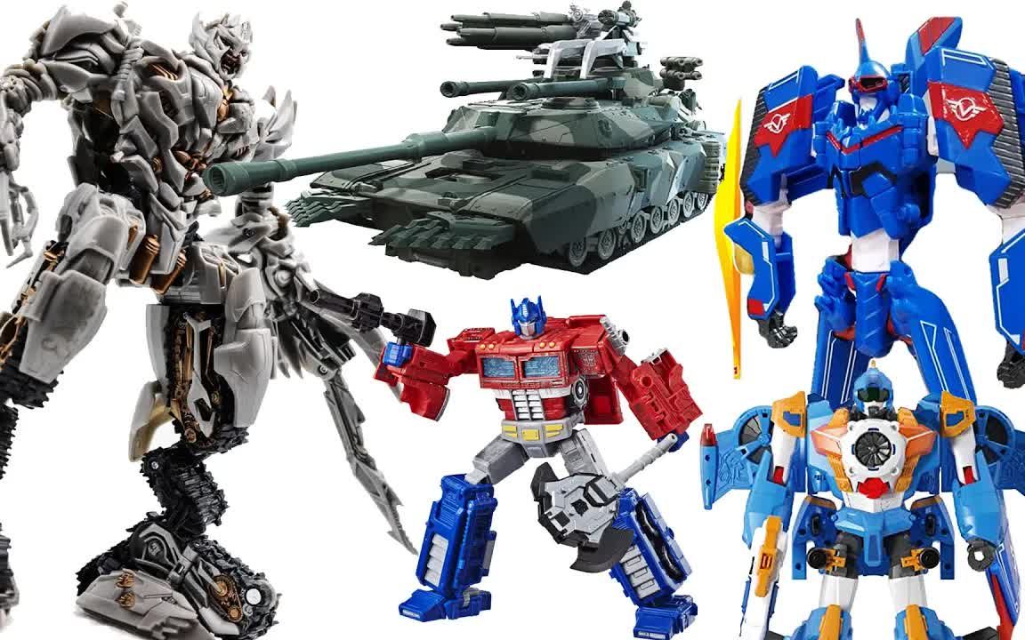 22世纪未来科技 变形金刚 定格动画 擎天柱火箭动力飞机_哔哩哔哩