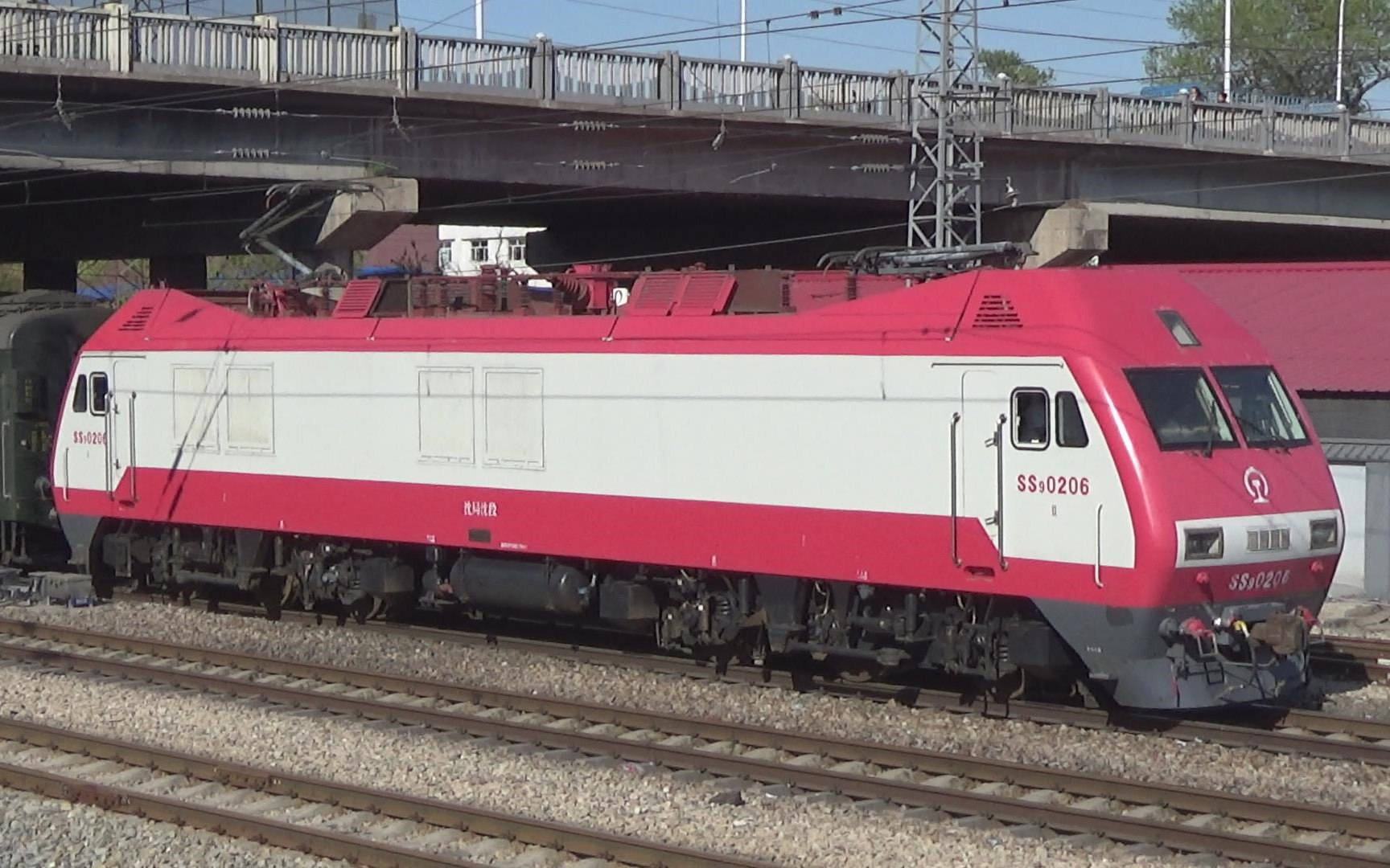 ss9g 0206 k550次(齐齐哈尔-大连)出平齐线齐北场 2018.05.