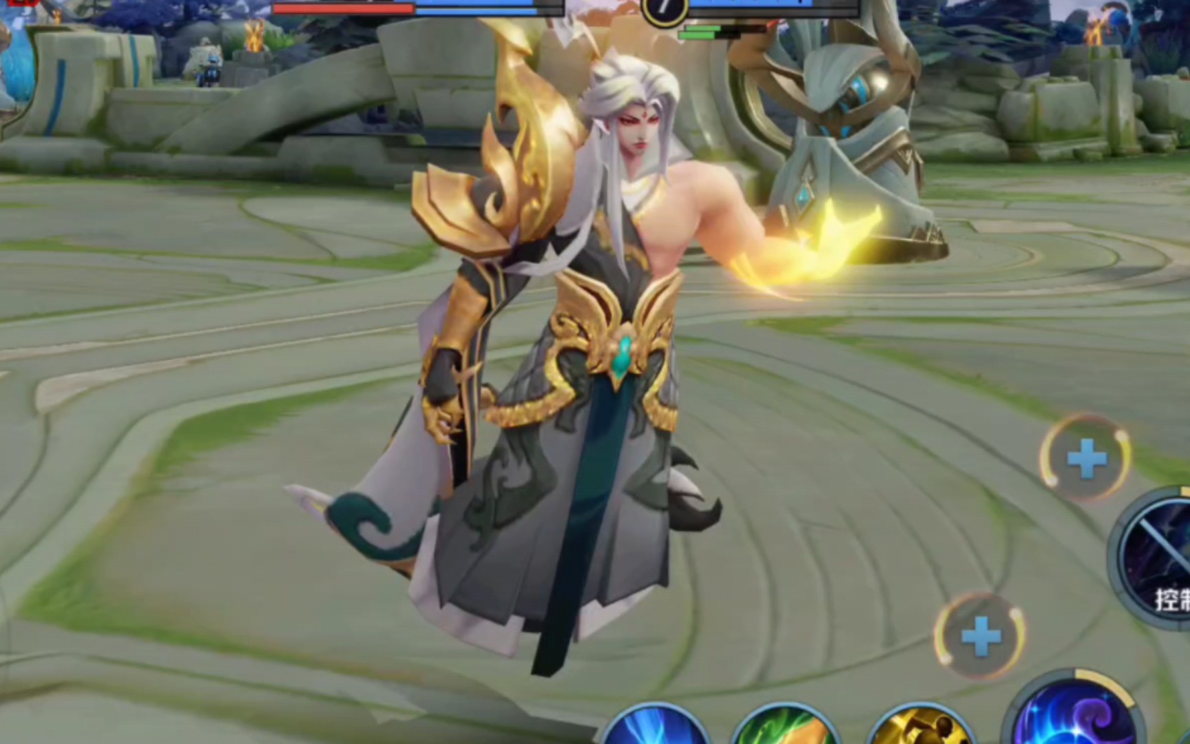 东皇太一-灼幽烈阳fmvp皮肤极致3d视角