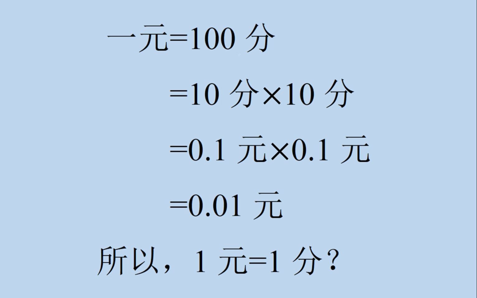 小明看了一天也没发现错误,到底是哪一步不对呢?哔哩哔哩bilibili