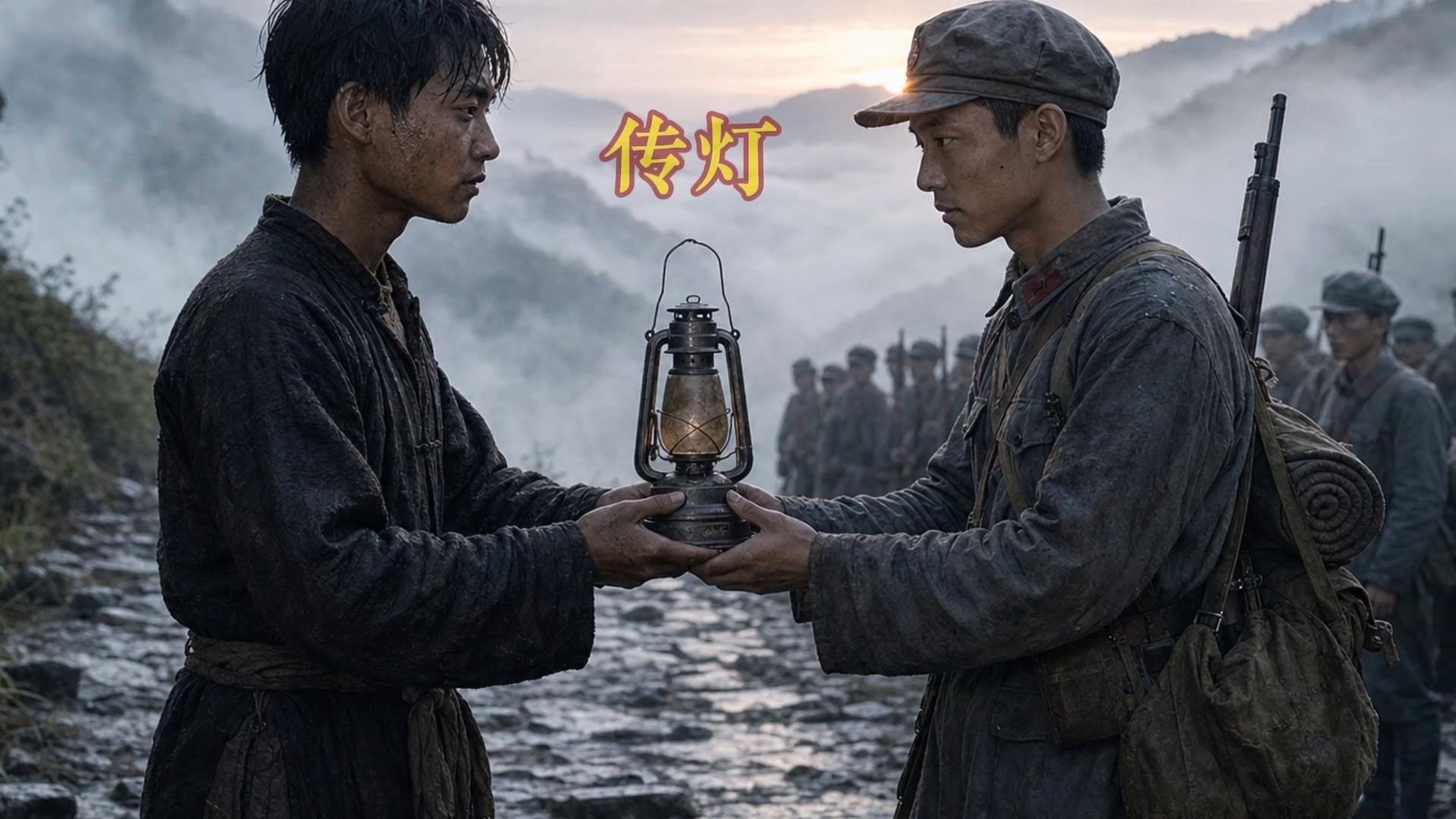 AI 复原滇西往事｜《传灯》南涧打戛：一盏马灯照亮三代革命长路
