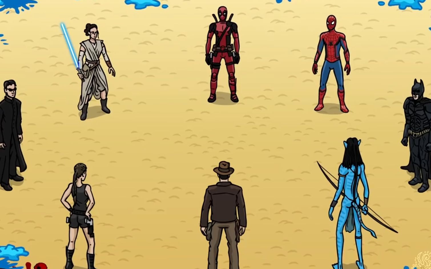 大宝剑联盟你能想到的电影角色的超级大乱斗