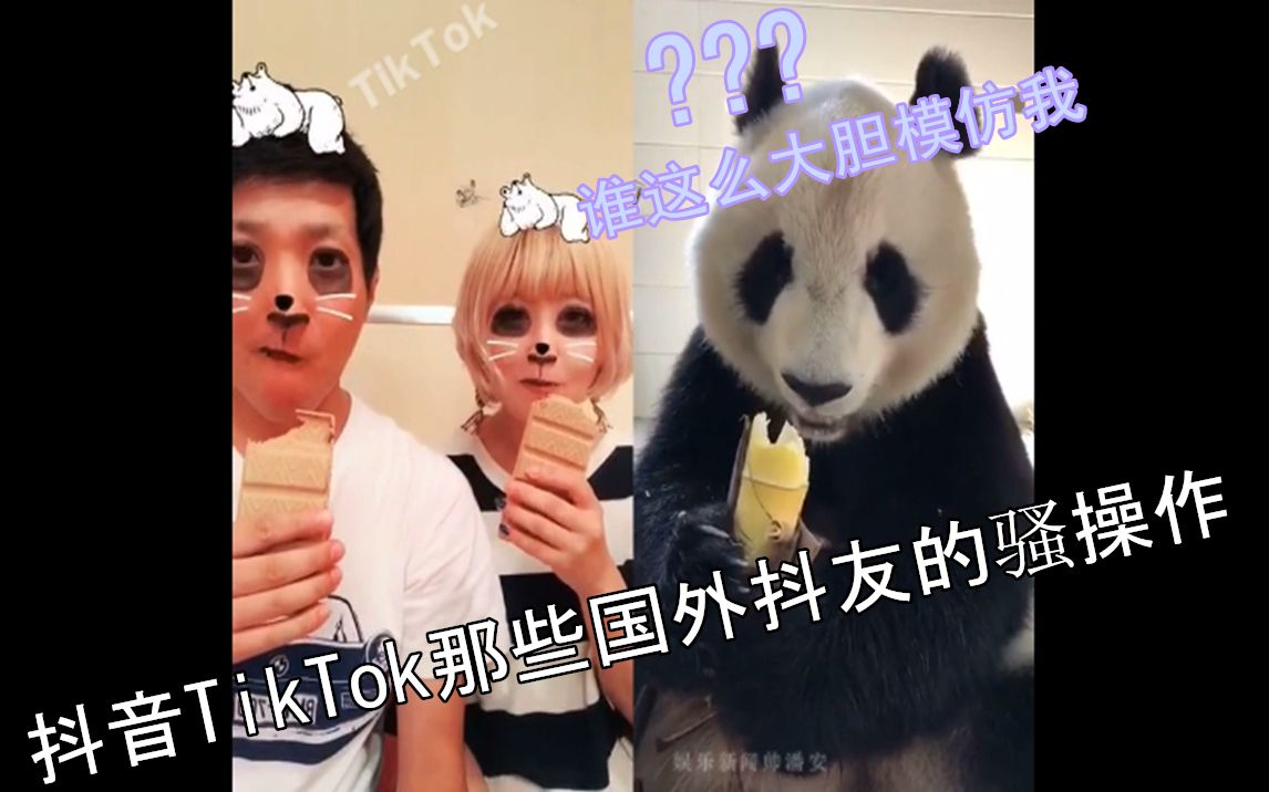 抖音 TikTok 那些外国抖友比国内更“骚”的操作哔哩哔哩bilibili