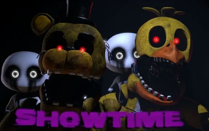 [FNAF SFM] 表演时间 Showtime | 中文字幕 |by Madame Macabre ft. MrCreepypasta哔哩哔哩bilibili