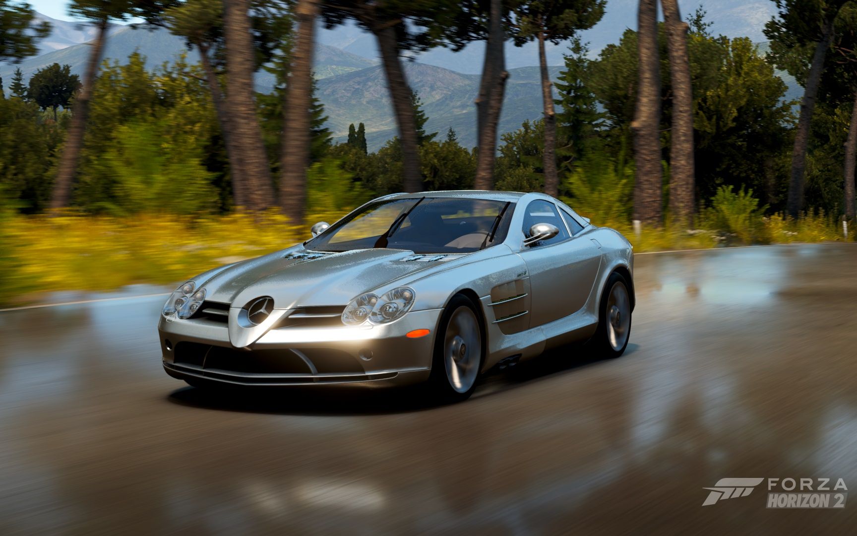 【极限竞速地平线2】2005 梅赛德斯-奔驰 slr 试驾