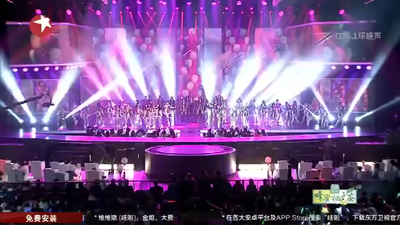 [图]SNH48 - 呜吒(UZA) - 2015东方风云榜