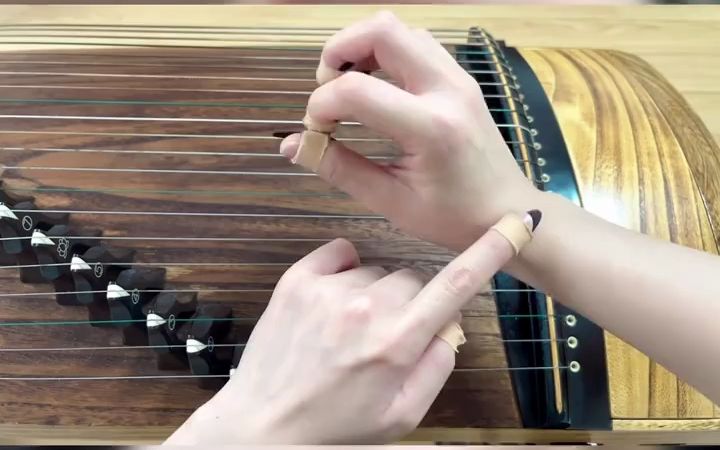 古筝摇指,腕扎桩摇,和扎桩摇的区别