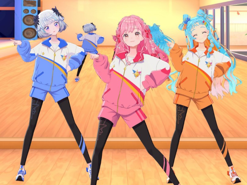 偶像活动aikatsuacademy「満开!工リオント」サビ踊ってみた!哔哩哔哩bilibili