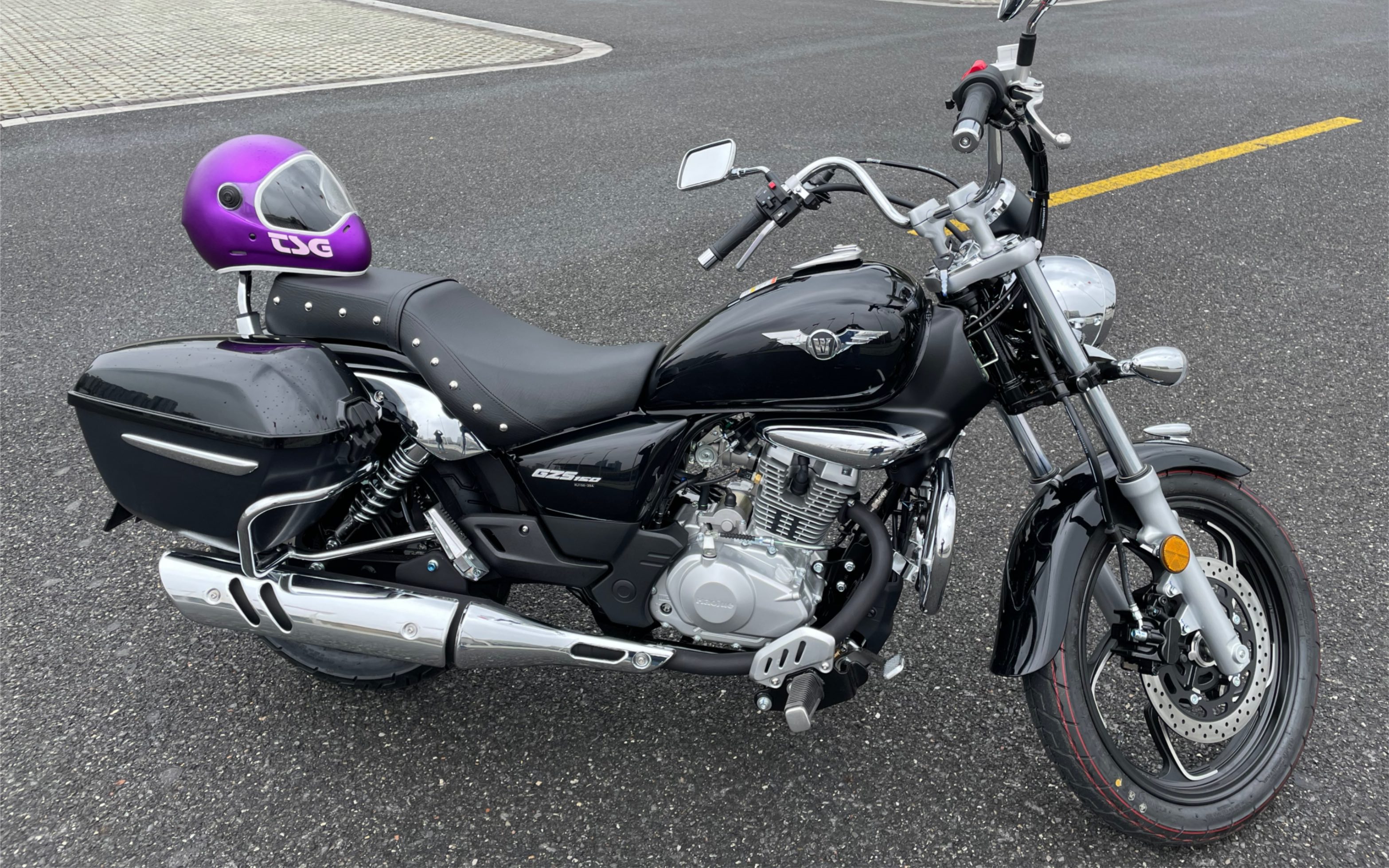 提车先拍照,豪爵gzs150