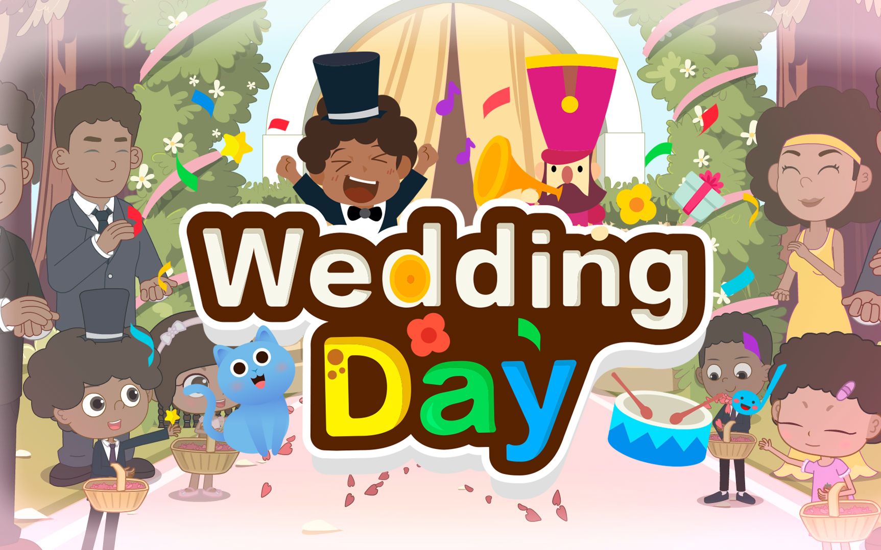 【抖音热门】Wedding Day 婚礼 gogokid兴趣实验室英文儿歌哔哩哔哩bilibili