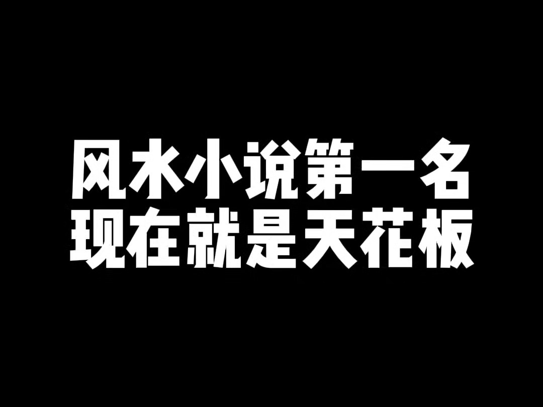 9.7分风水小说,年度第一哔哩哔哩bilibili