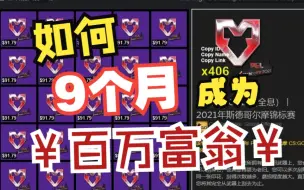 Download Video: 【CSGO】这位老哥在9个月前做了一个让他成为百万富翁的决定...