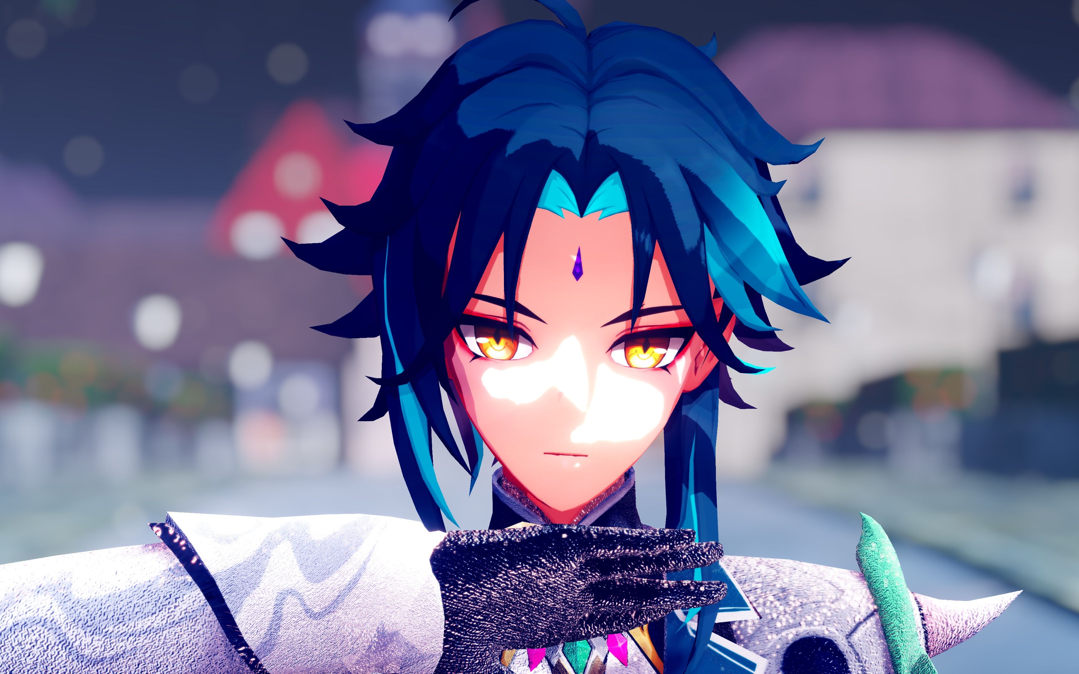 原神魈夜凛鸢风mmd天黑容易犯错屋顶会着火victoriaroofonfire屋顶