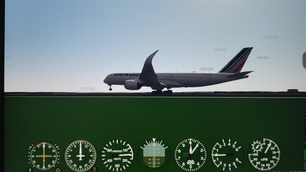 法航a359砸地希思罗(geofs)