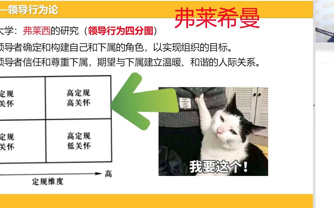 专升本管理学——领导行为四分图哔哩哔哩bilibili