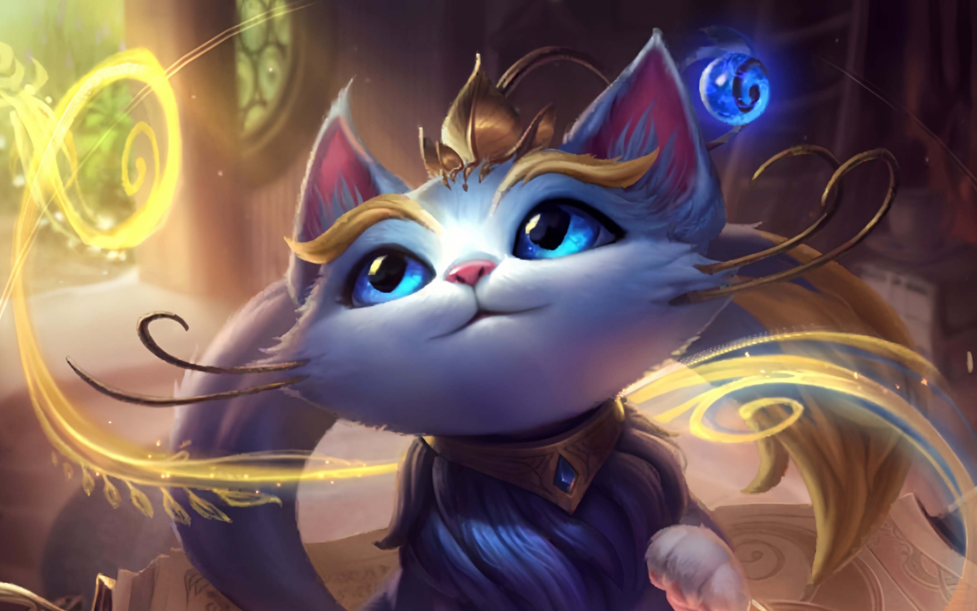 英雄联盟手游人机对战试玩 魔法猫咪——悠米