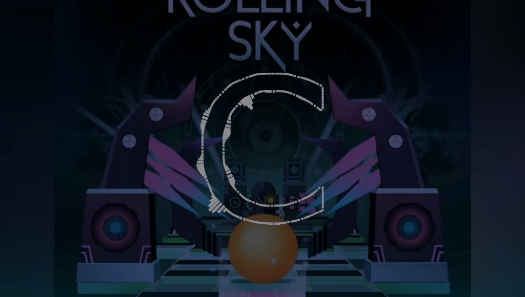 滚动的天空--霓虹【rolling sky音乐可视化】